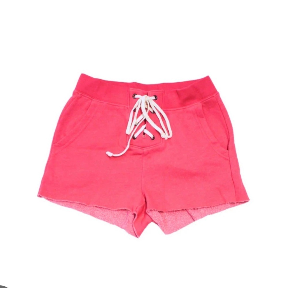 Wildfox Couture Pink mod four all lace up shorts - Picture 14 of 14